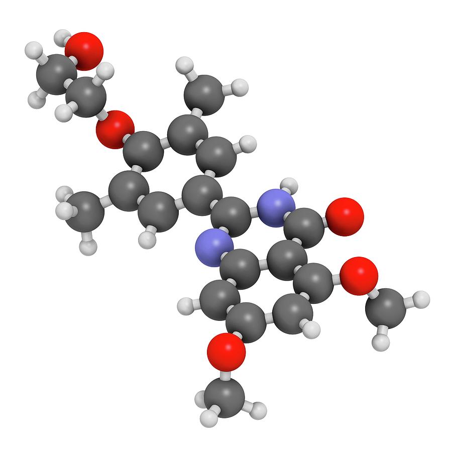 Apabetalone Atherosclerosis Drug Molecule Photograph by Molekuul ...