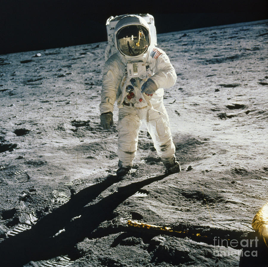 Apollo 11 - Buzz Aldrin #1 Photograph by Granger
