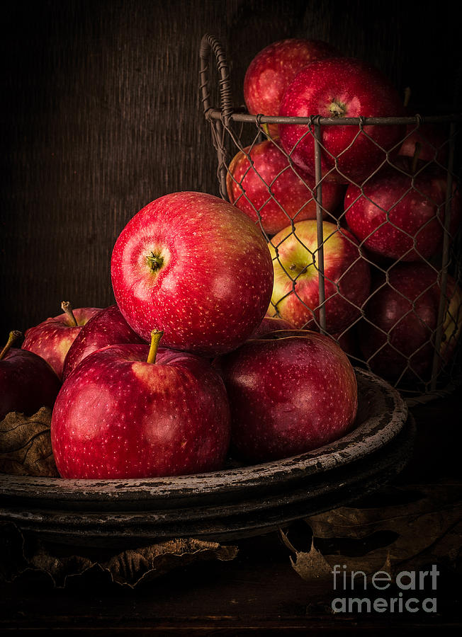 Apple Still Life #1 Photograph by Edward Fielding
