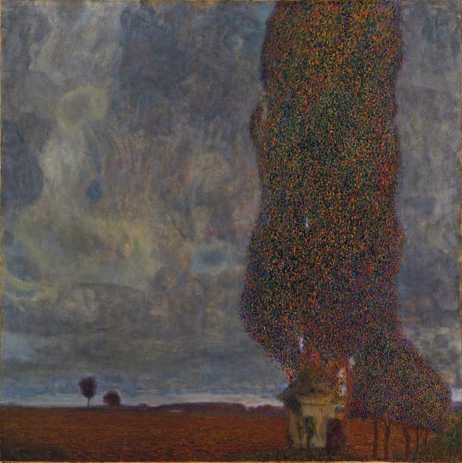 Approaching Thunderstorm #1 Painting by Gustav Klimt