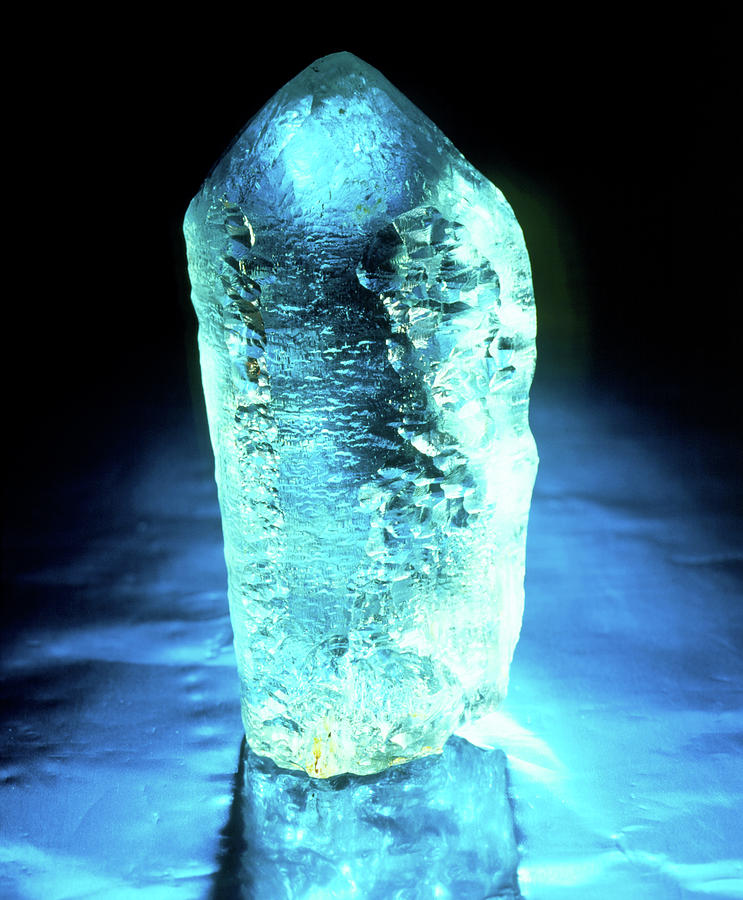 Aquamarine Crystal #1 Photograph by Roberto De Gugliemo/science Photo Library