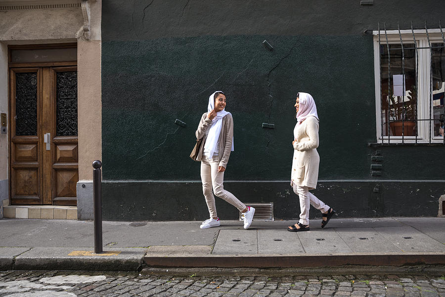 Arab youth in Paris - Middle eastern Millennials #1 Photograph by LeoPatrizi