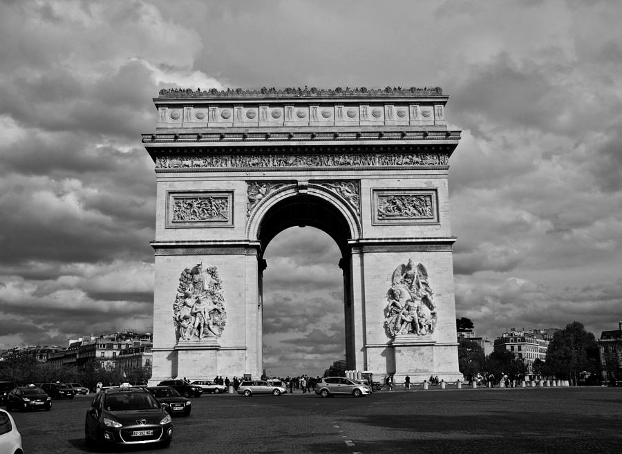Arc de Triomphe #1 Photograph by Eric Tressler