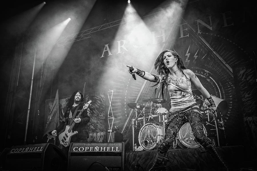 Music Photograph - Arch Enemy #1 by Stefan Nielsen