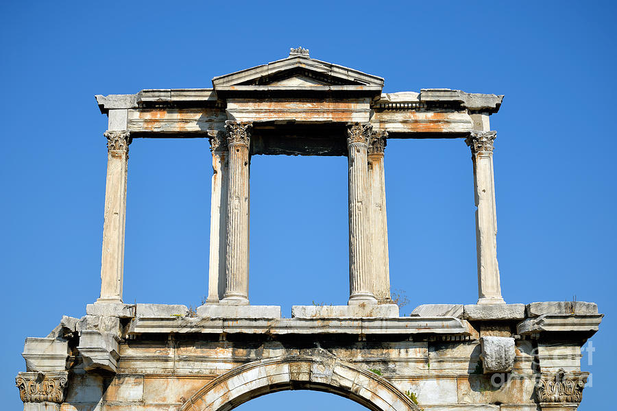 Arch of Hadrian in Athens #1 Photograph by George Atsametakis