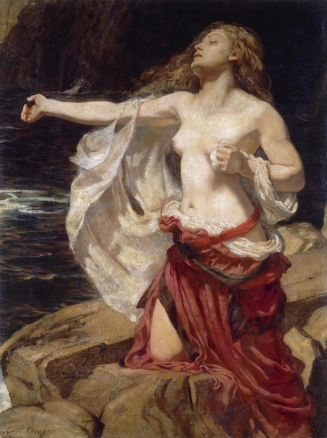 Ariadne #1 Painting by Herbert James Draper