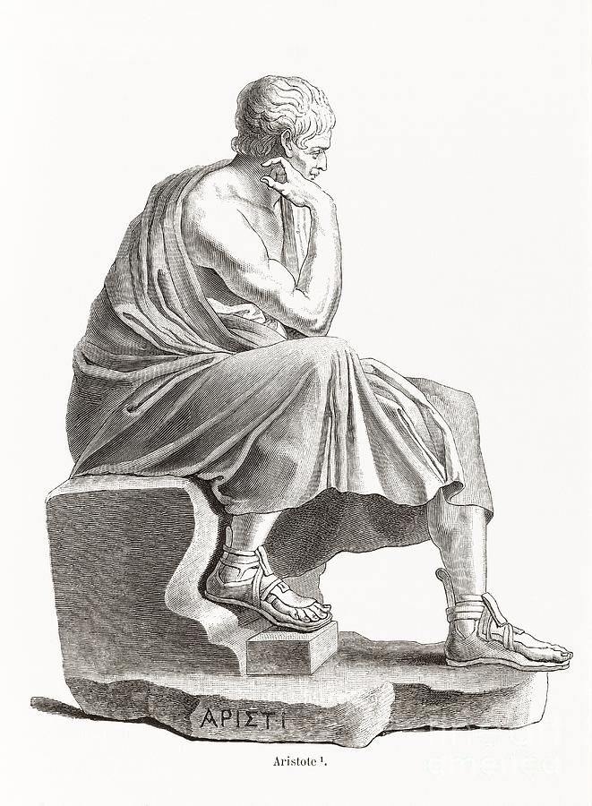 Aristotle, Ancient Greek Philosopher #1 Photograph by Middle Temple Library