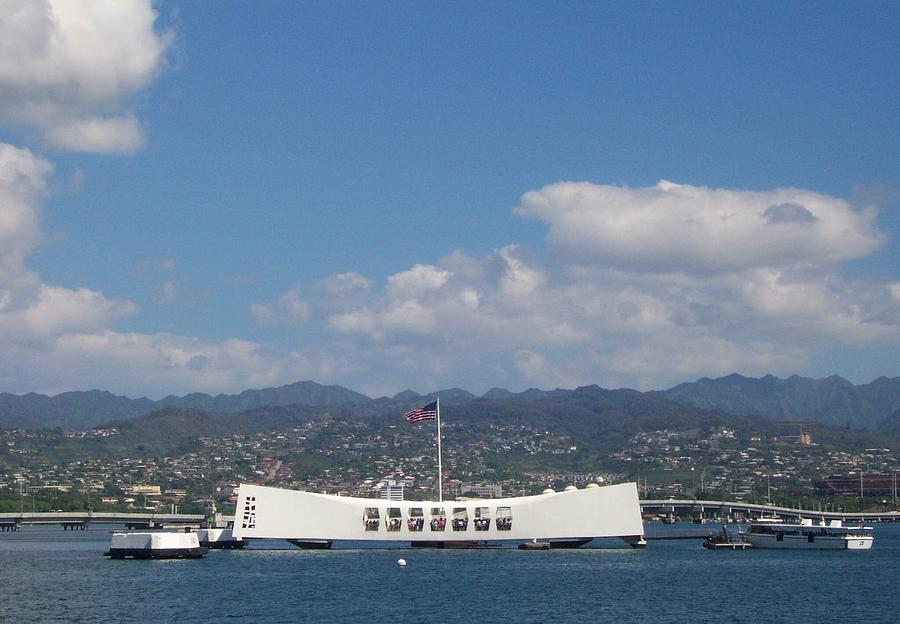 Arizona Memorial  Photograph by Kenneth Cole