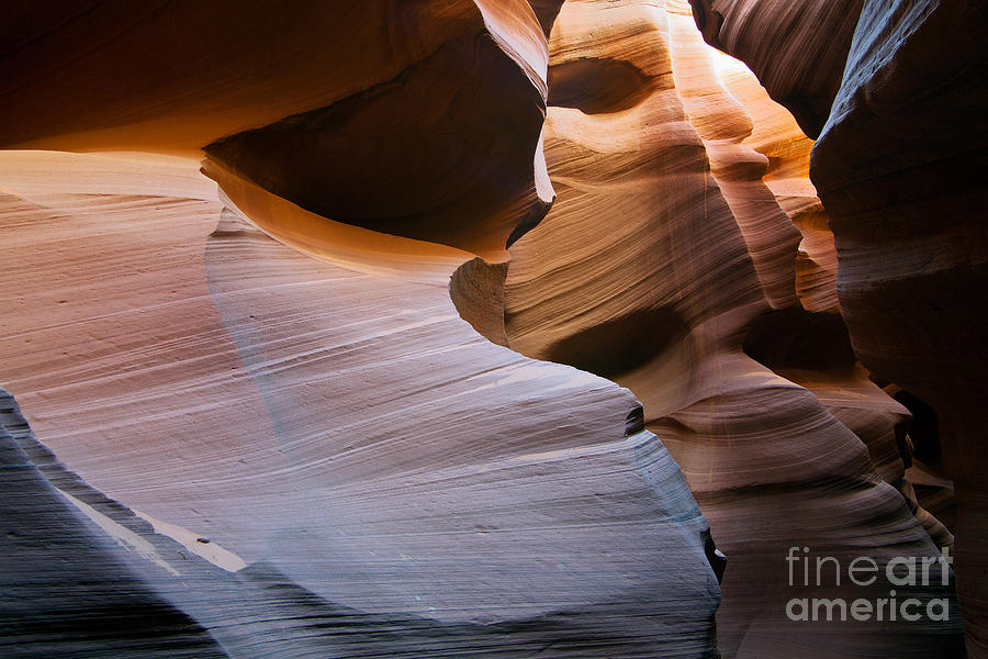 Antelope Canyon Photograph - Arizona Slot Canyon ACNP 00082-1 #1 by Frank Wicker