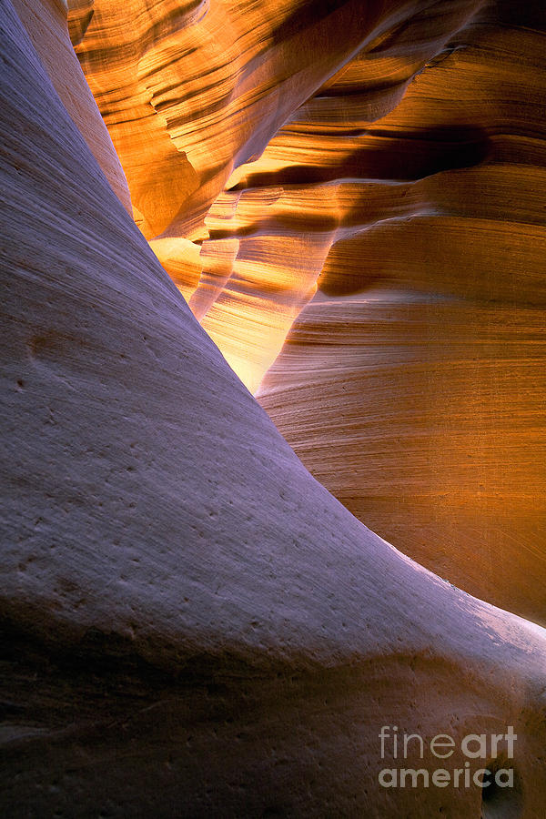 Arizona Slot Canyon ACNP 00182-5A #1 Photograph by Frank Wicker
