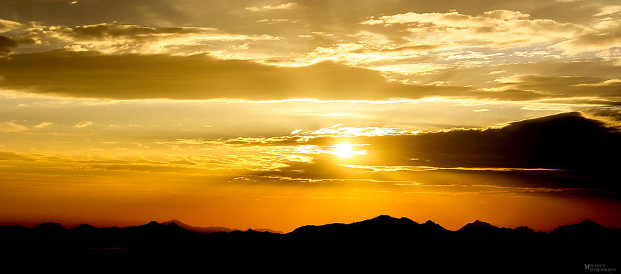 Arizona Sunset #1 Photograph by Elaine Malott