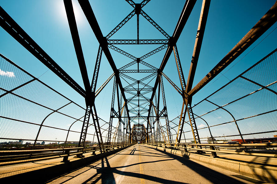 Winnipeg Photograph - Arlington Bridge #1 by Bryan Scott