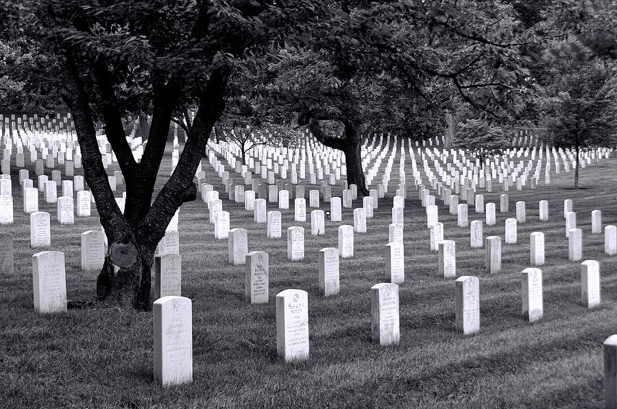Arlington National Cemetery #1 Photograph by Allen Beatty
