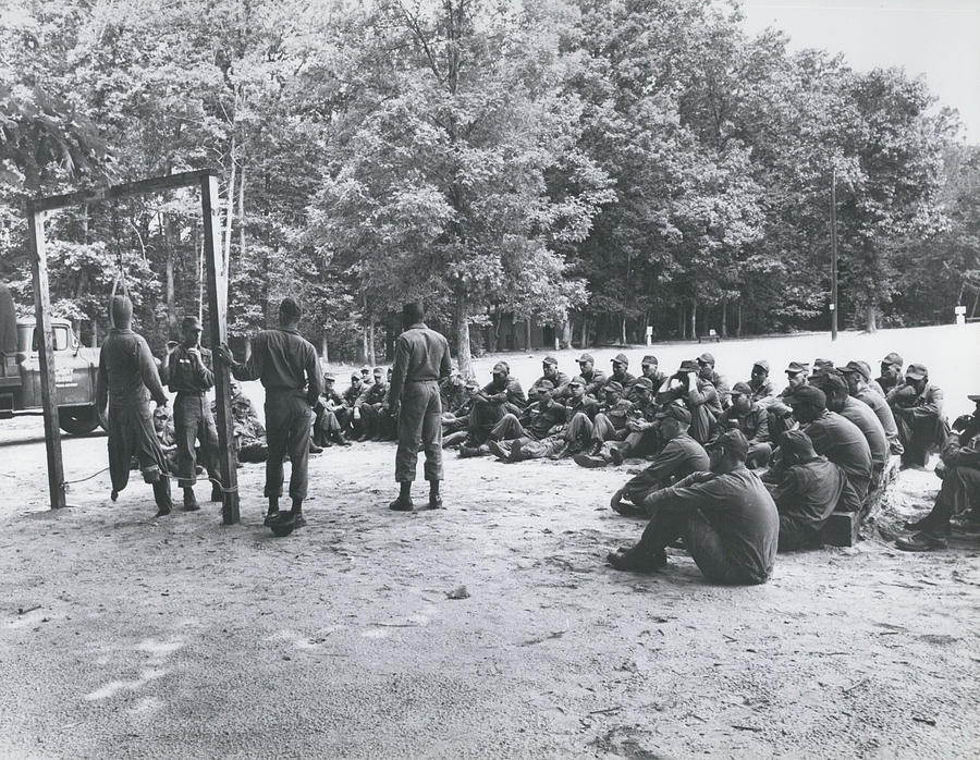 Army Basic Training Center Fort Dix, N. J. Photograph by Retro Images ...