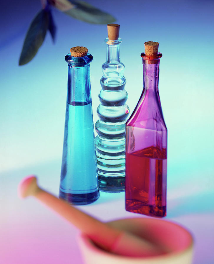 aromatherapy oil bottles