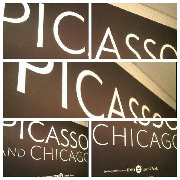 Art Institute: Picasso #1 Photograph by Joe Blanco