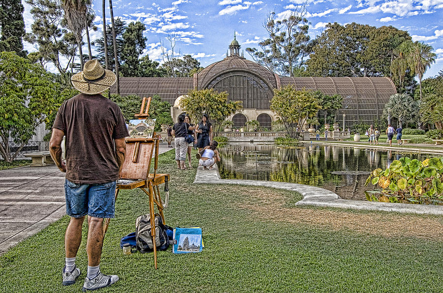 Artist Balboa Park #1 Photograph by Hugh Smith