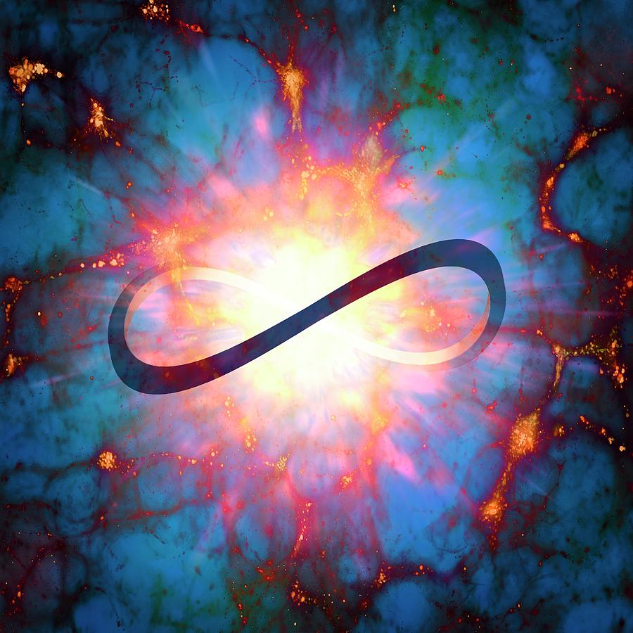 Artwork Of The Infinity Symbol Photograph by Mark Garlick - Pixels