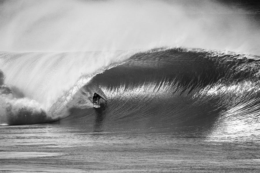 As good as it gets - bw Photograph by Sean Davey