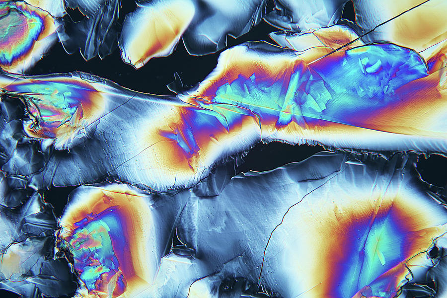 Aspirin Crystals #1 Photograph by Karl Gaff / Science Photo Library