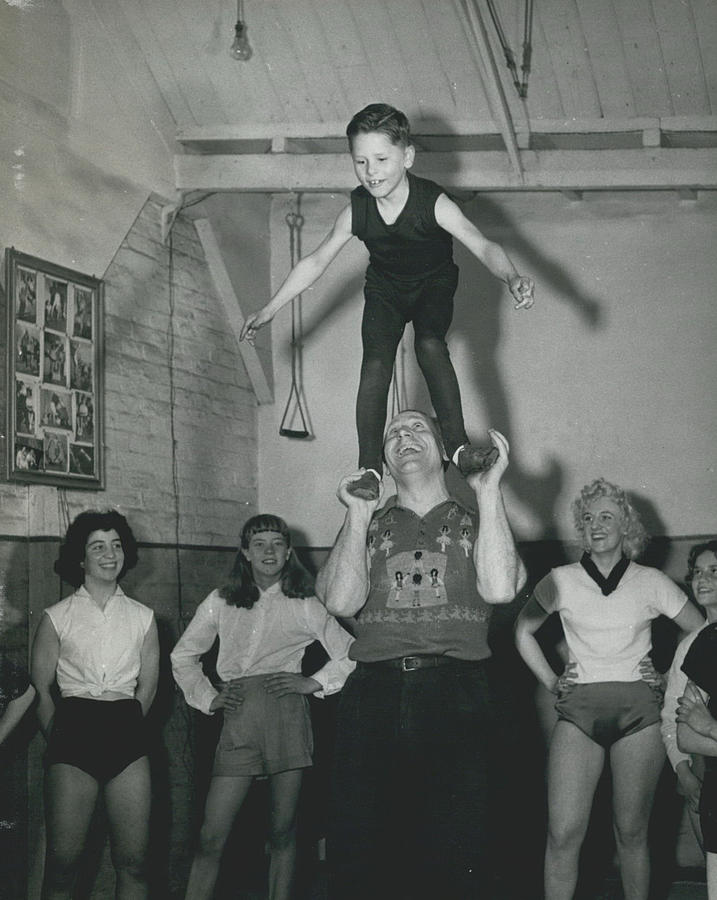 Aspiring Acrobats Photograph by Retro Images Archive - Fine Art America