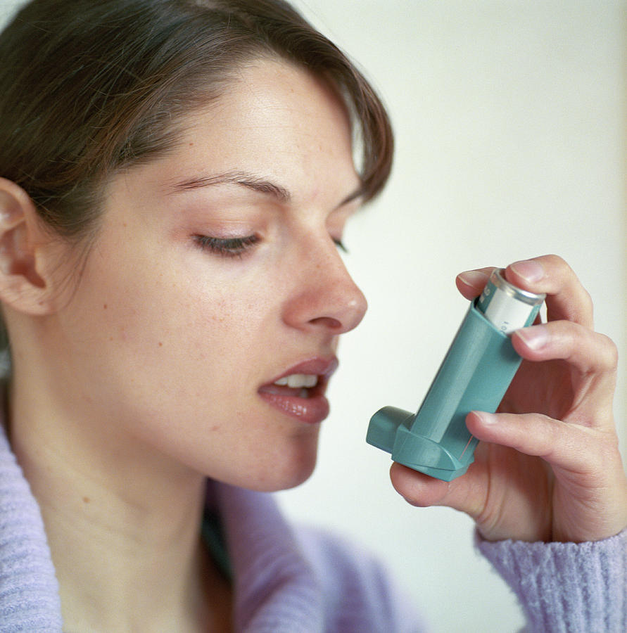 Asthma Inhaler #1 Photograph by Cristina Pedrazzini/science Photo Library