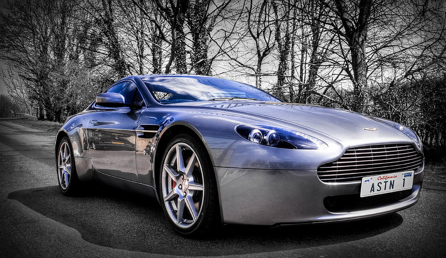 Car Photograph - Aston martin V8 Vantage #1 by Ian Hufton