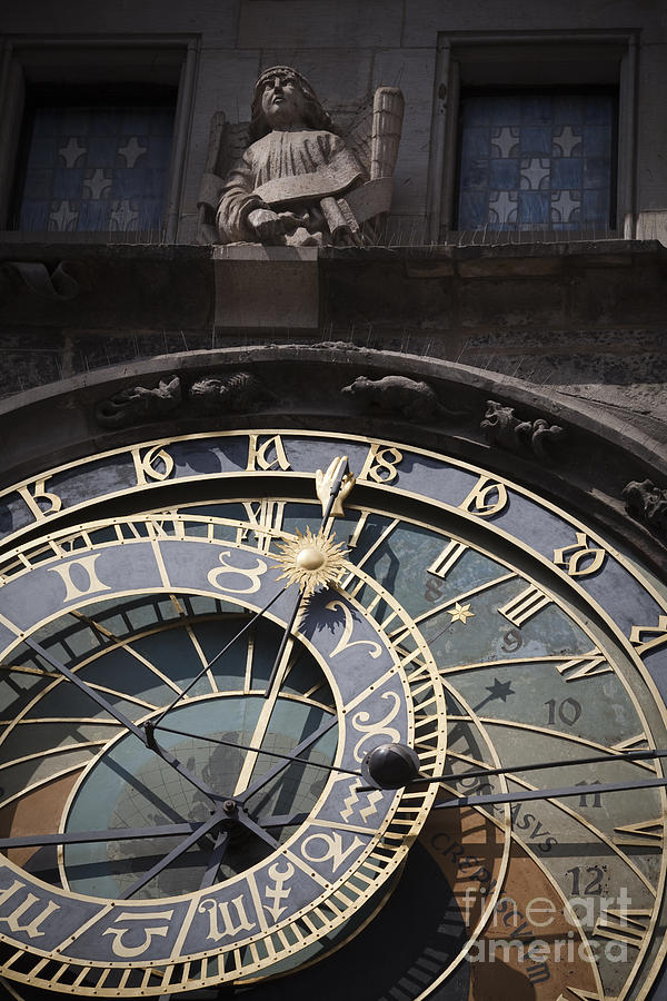 Astronomical Clock Prague #1 Photograph by Maria Heyens