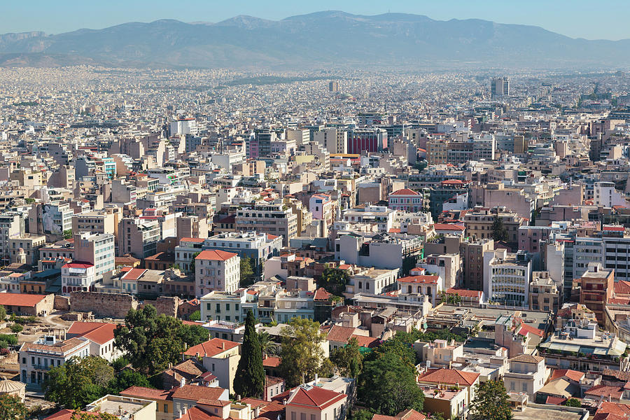 Athens, Attica, Greece. View #1 Photograph by Panoramic Images