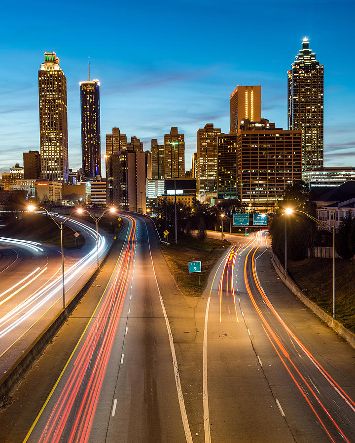 Atlanta Skyline Photograph by Robert Hainer - Fine Art America