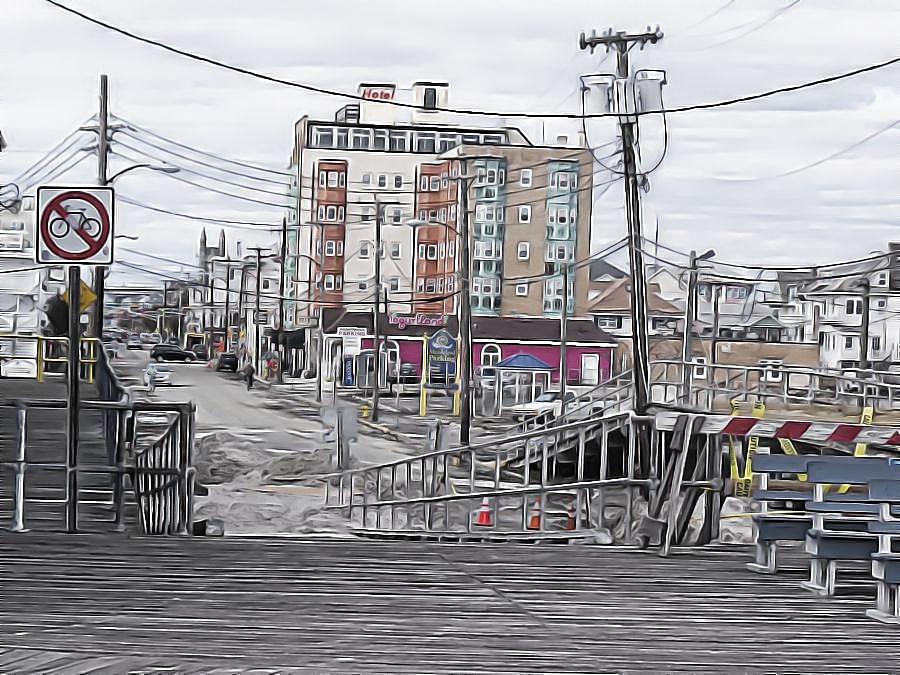 Ac Photograph - Atlantic City #1 by Sue Rosen