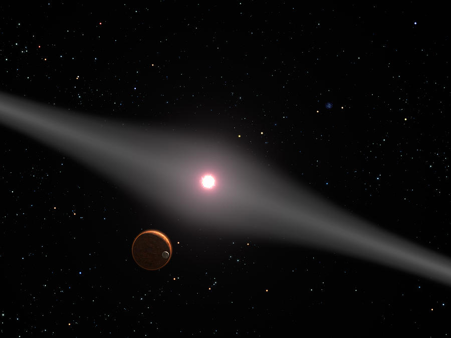 Au Microscopii, Red Dwarf Star #1 Photograph by Science Source