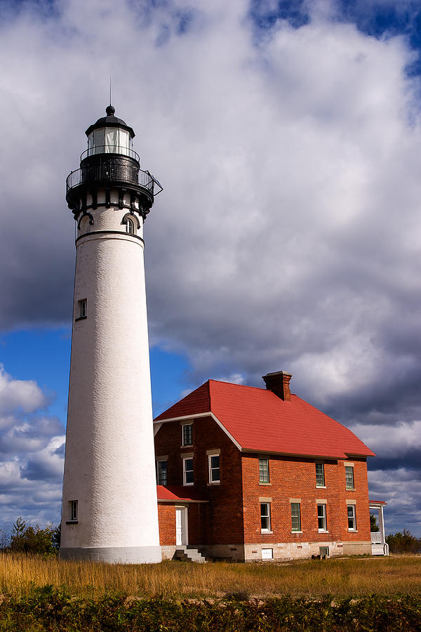 Au Sable Light Station Photograph by James Marvin Phelps - Fine Art America