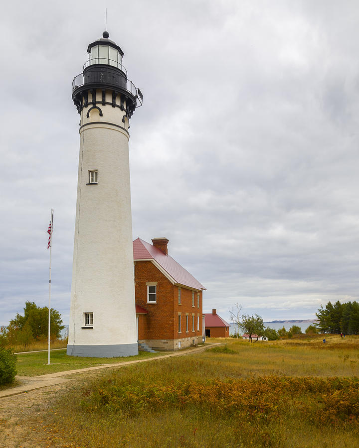 Au Sable Point Lighthouse #1 Photograph by Jack R Perry