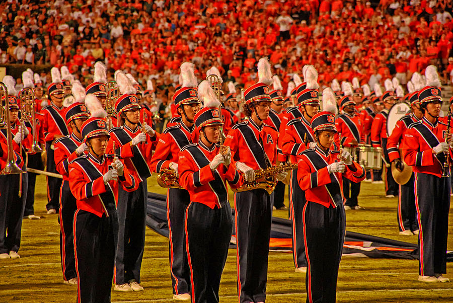 Auburn University Marching Band Photograph by Mountain Dreams Pixels