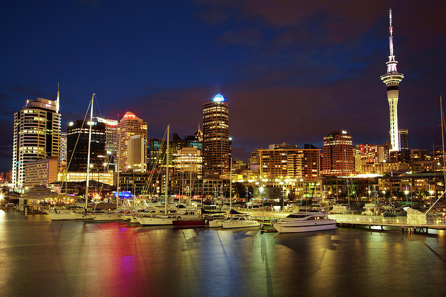 Auckland, North Island, New Zealand Photograph By David Wall - Fine Art 