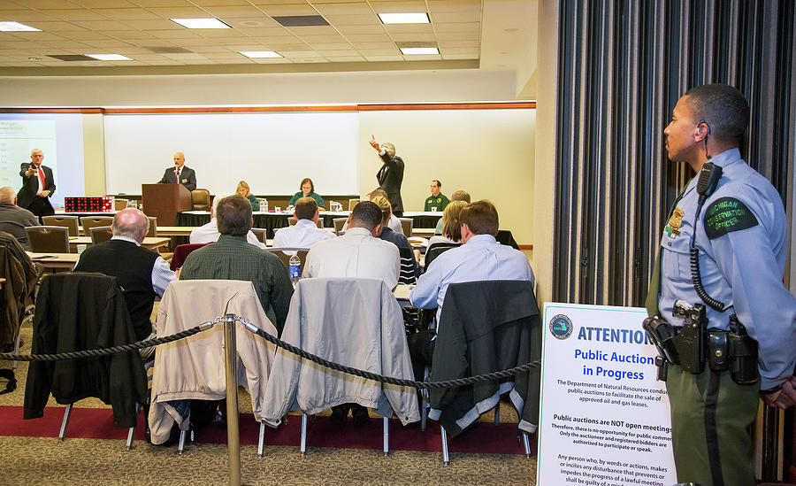 Auction Of Oil And Gas Rights #1 Photograph by Science Photo Library Auction Of Oil And Gas Rights #1 Photograph by Science Photo Library