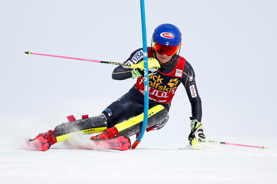 Audi FIS Alpine Ski World Cup Finals - Womens Slalom #1 Photograph by Alexis Boichard/Agence Zoom