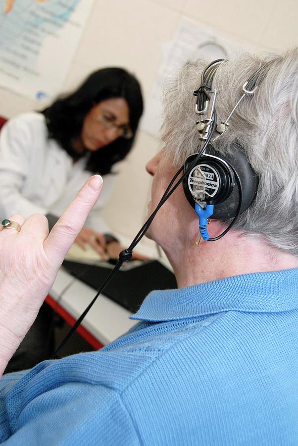 Audiometry Test Photograph By Aj Photo Science Photo Library