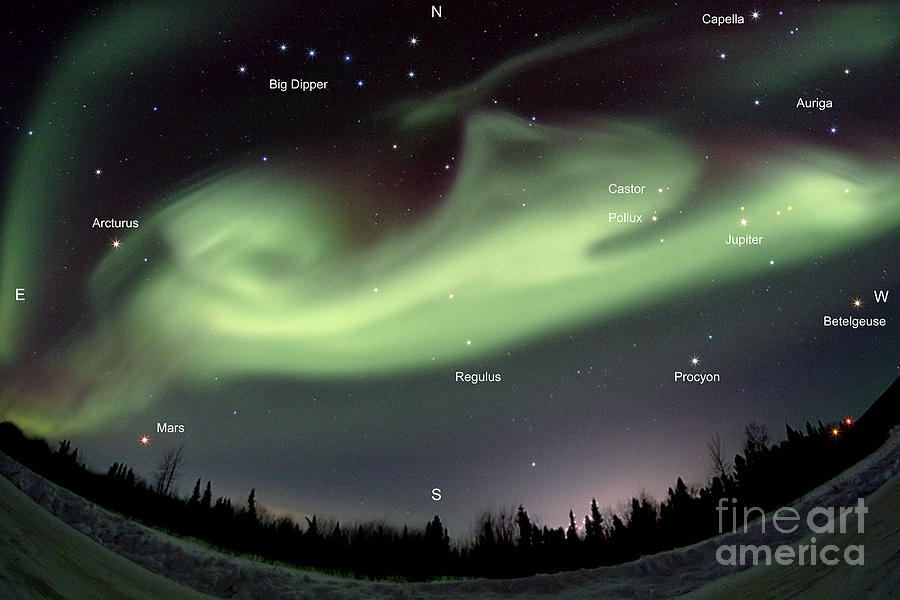 Aurora Borealis, Alaska, 3212014 #1 Photograph by John Chumack
