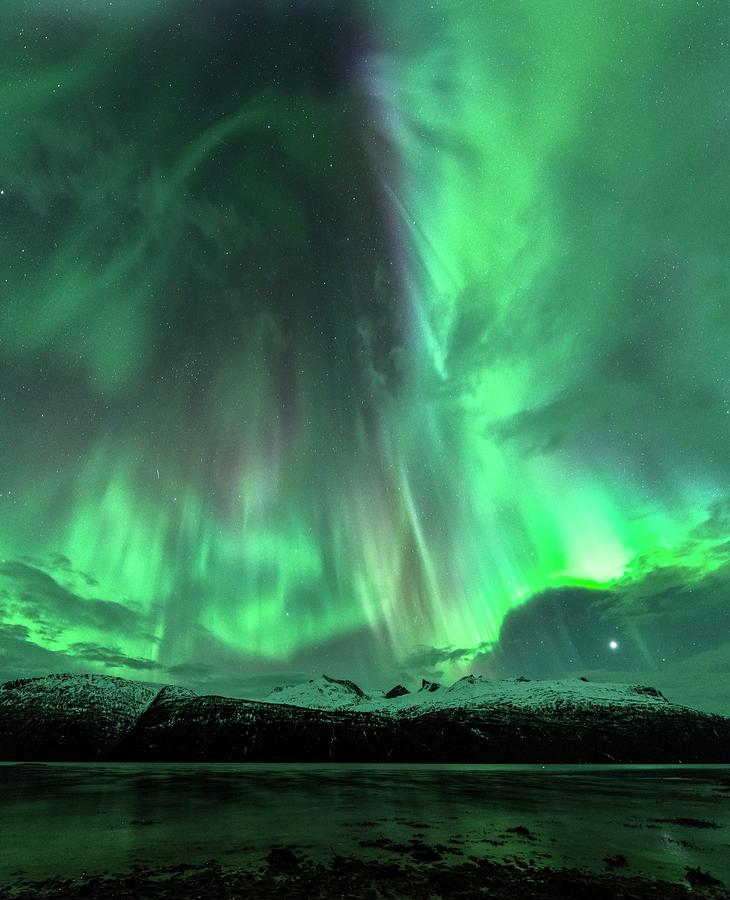 Aurora Borealis During Geomagnetic Storm Photograph by Tommy Eliassen ...