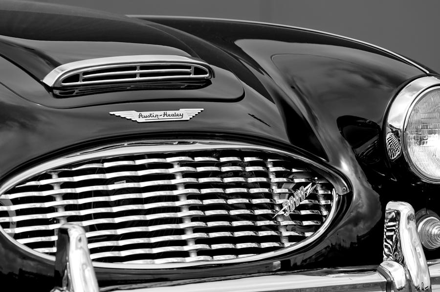 Austin-Healey 3000 Grille Emblem #1 Photograph by Jill Reger