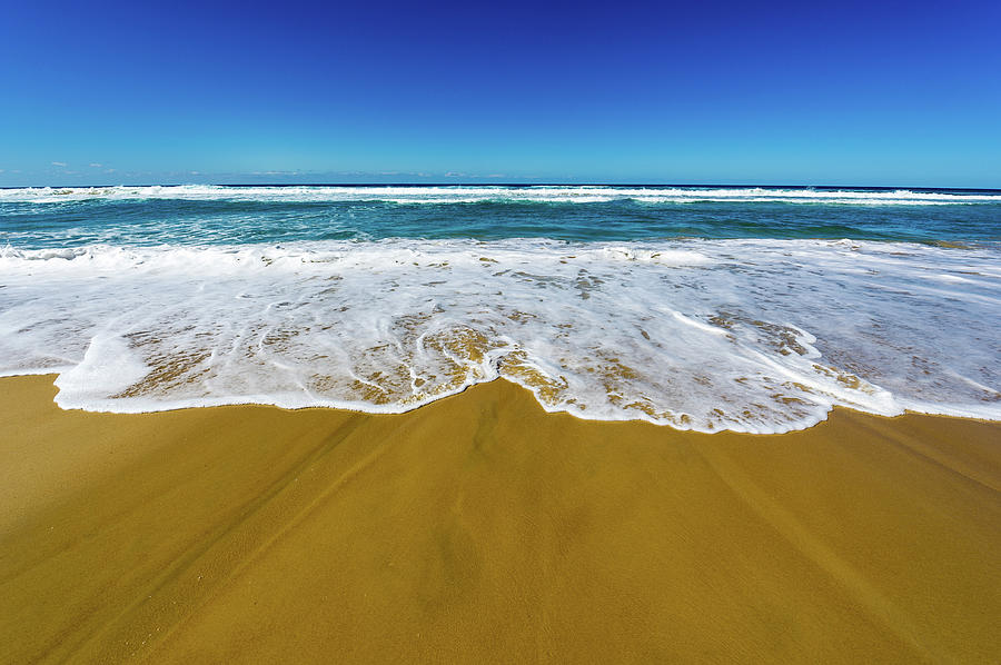 Australian Beach Clear Blue Sky #1 Photograph by Cuhrig