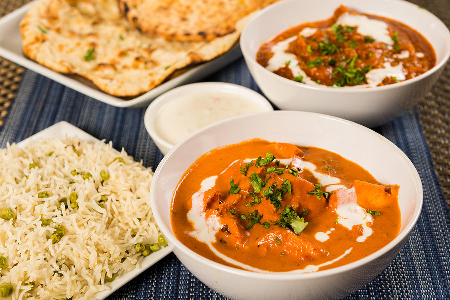 Authentic Indian Food #1 Photograph by stockstudioX