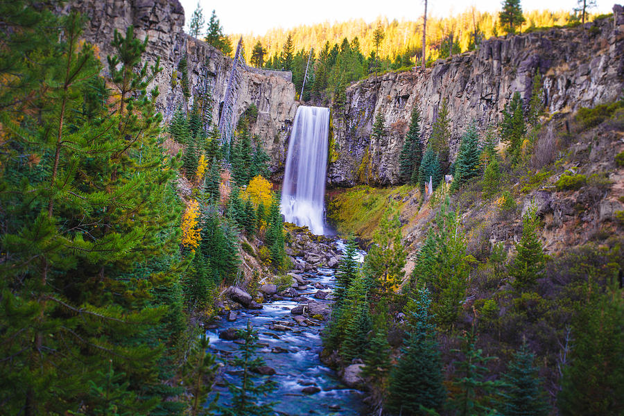 Autumn at Tumalo Falls Photograph by Rachel Pilling - Fine Art America