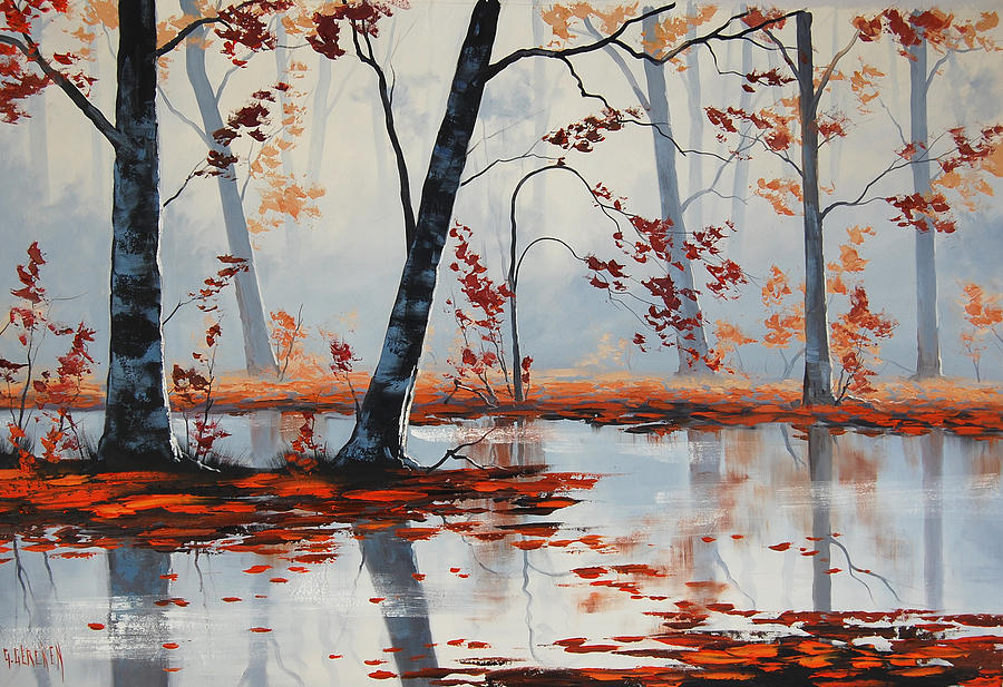 Fall Painting - Autumn Blaze #1 by Graham Gercken
