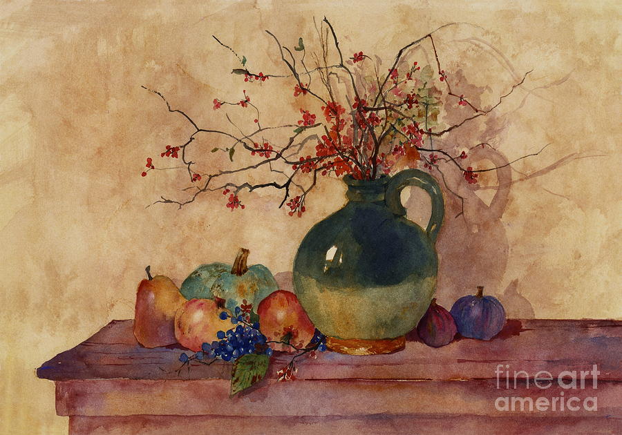 Autumn colors Painting by Sherri Crabtree