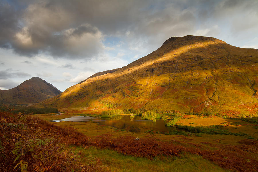 Autumn in Glen Etive Scotland Photograph by Gabor Pozsgai | Pixels