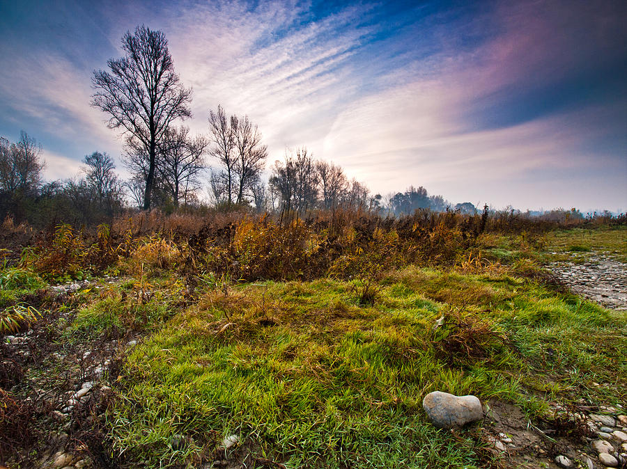 Landscape Photograph - Autumn morning #1 by Davorin Mance