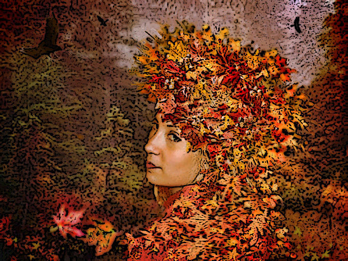 Autumn Digital Art by Svetlana Nassyrov